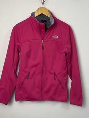 The North Face Women's Fuchsia Softshell Utility Jacket